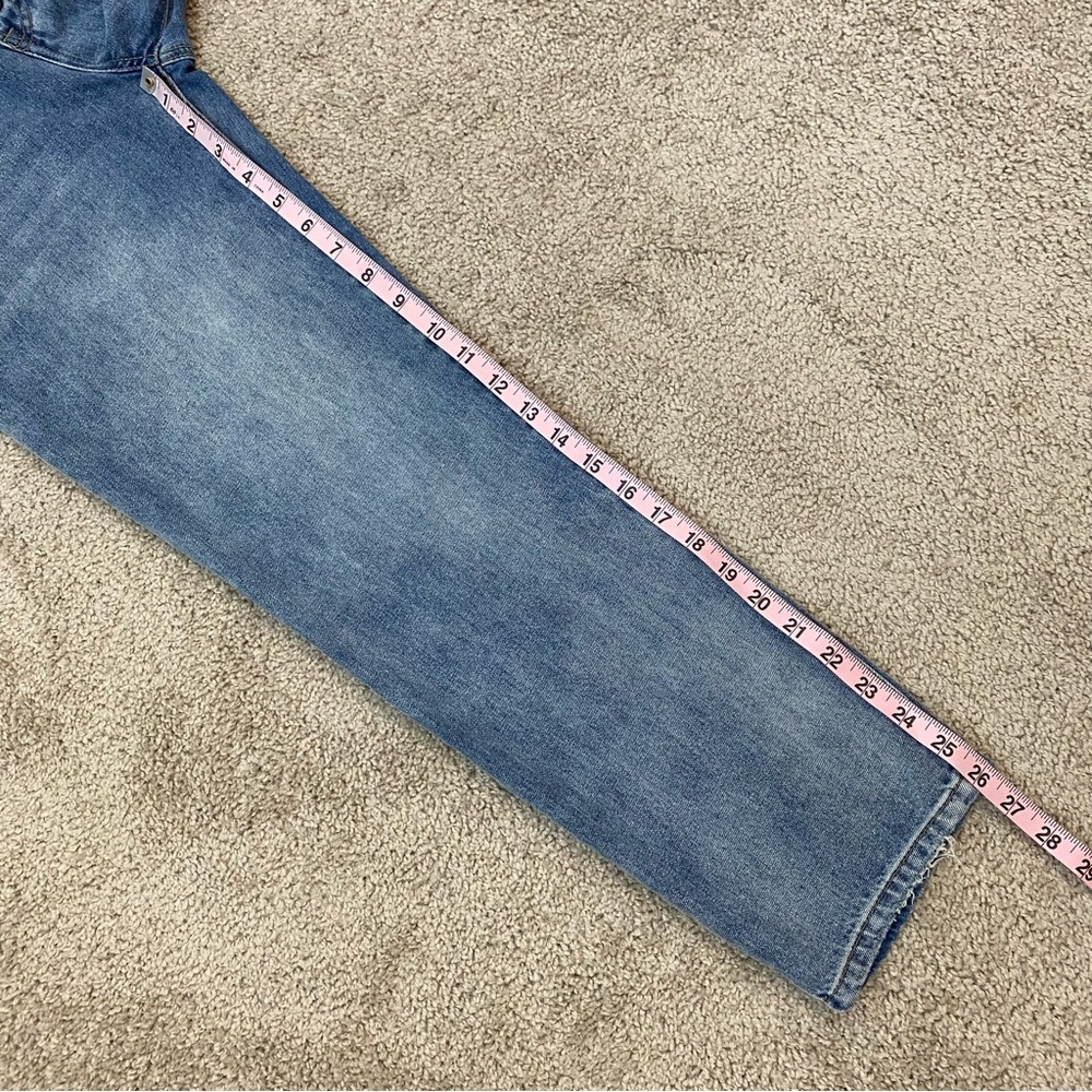 Sincerely Jules Exposed Button Fly Crop Jeans 26 - Picture 8 of 8
